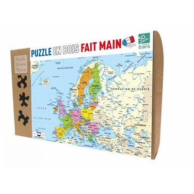 Carte d'Europe PUZZLE MICHELE WILSON