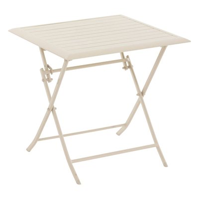 Table de jardin carrée pliante 2 places AZUA HESPERIDE
