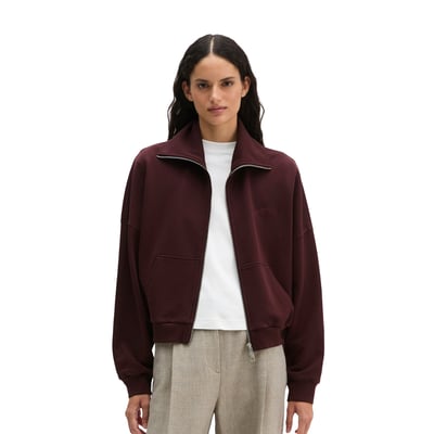 Veste sweat oversize avec du coton recyclé MARC O'POLO