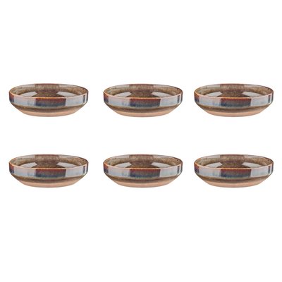 Lot de 6 bols moyens en grès, GENESIS BJORN