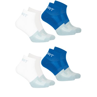 Chaussettes basses, lot de 4, QUARTER FRESH ATHENA