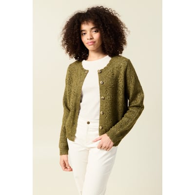 Gilet manches longues col rond BONOBO