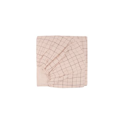 Drap housse bébé L1N0 en coton bio lavé NOBODINOZ
