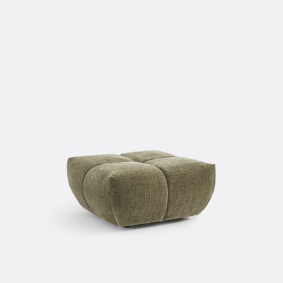 Pouf, velours côtelé vintage, L83 cm, Nuria LA REDOUTE INTERIEURS