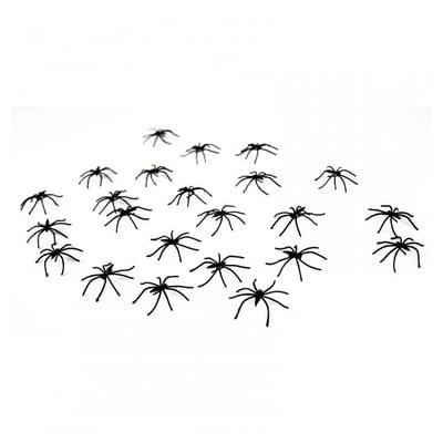 Sachet de 30 fausses araignées PARTY PRO