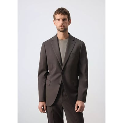 Veste costume Turin 100 % laine vierge MANGO MAN