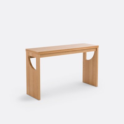 Table console plaqué chêne, Minimal LA REDOUTE INTERIEURS