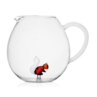 Carafe verre  Ecureuil Animal Farm ICHENDORF