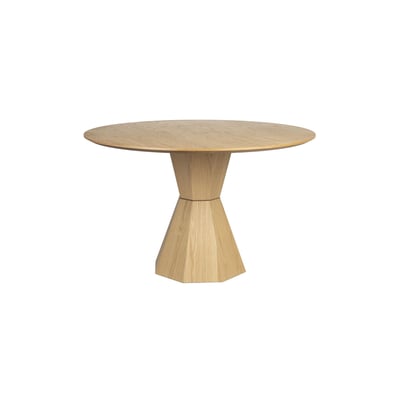Table à manger carré en bois, L.120 , LOTUS ZUIVER