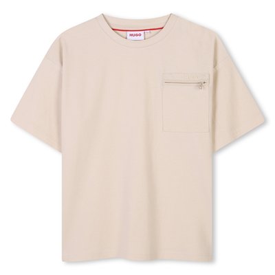 T-shirt coton poche zippée HUGO KIDSWEAR