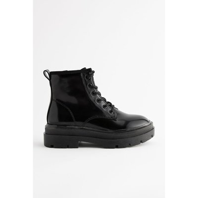 Bottines à lacets et semelle épaisse NEXT
