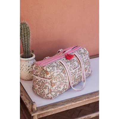 Sac de voyage en toile, imprimé floral, 36H BILBAO LOUISE MISHA