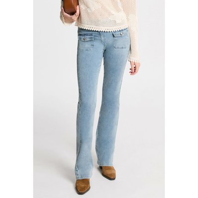 Jeans bootcut taille haute MORGAN