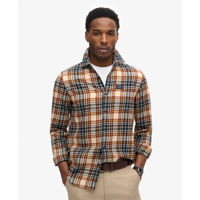 Chemise de bûcheron en coton à manches longues SUPERDRY