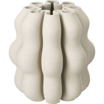 Vase en poterie au relief ondulé RECOLLECTION