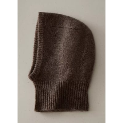 Bonnet cagoule 100 % cachemire MANGO HOME