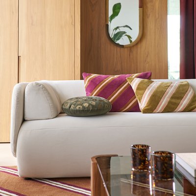 Siena Velvet Cushion Cover, 60 x 40cm LA REDOUTE INTERIEURS