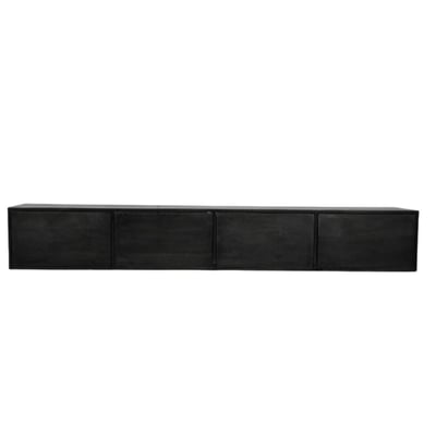 Meuble TV mural en bois 240 cm, 4 portes JUNO PIER IMPORT