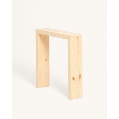 Console en bois de pin - LEIZA HANNUN