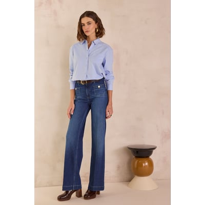 Jean large en denim ANAIS Maison 123
