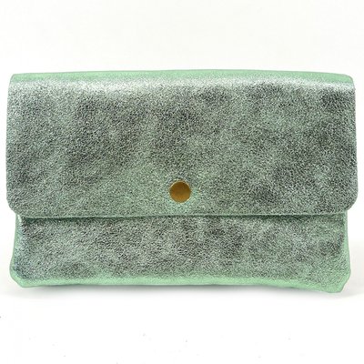Pochette en cuir irisé MAELIA OH MY BAG