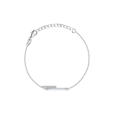 Bracelet en argent 925 et oxyde de zirconium CLEOR