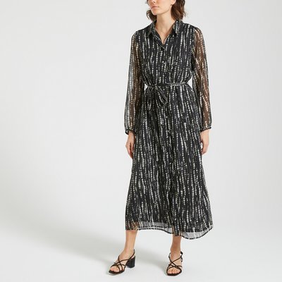 Blusenkleid, Allover-Druck ONLY