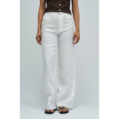 PANTALONS EN LIN AVEC JAMBE WIDE SALSA JEANS