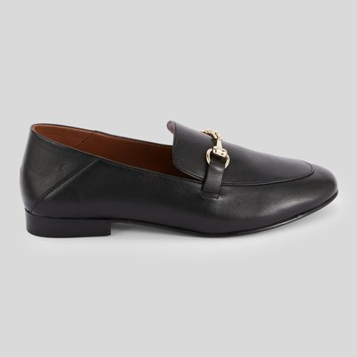 Mocassin à mors en cuir MONOPRIX