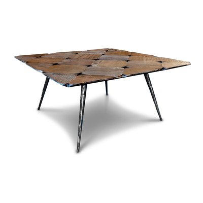 Table basse en orme LINCOLN PRODUIT INTERIEUR BRUT