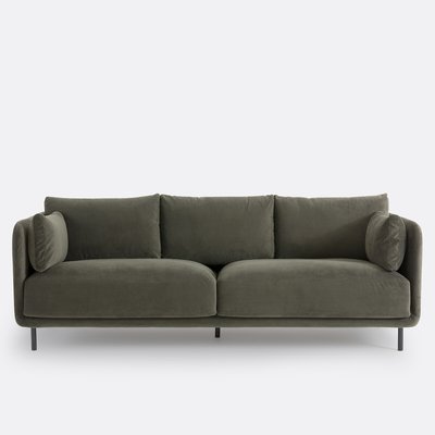 Sofa Victor, 3- oder 4-Sitzer, Samt LA REDOUTE INTERIEURS