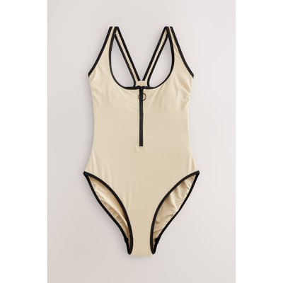 Maillot de bain gainant ventre plat zippé NEXT
