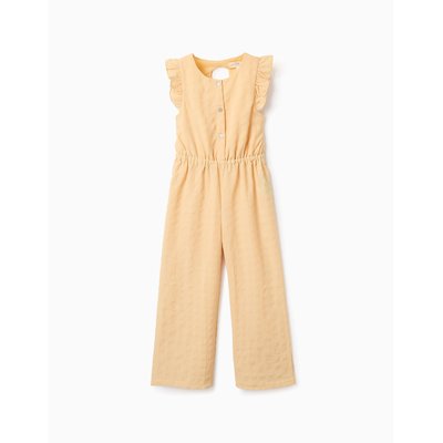 Combinaison en Tissu Dobby avec Volants ZIPPY