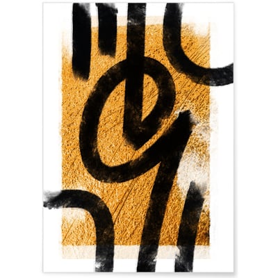 Affiche Abstract Namo 1 L'AFFICHERIE