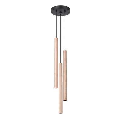 Suspension Acier Bois G9 3 Pastelo EDEN