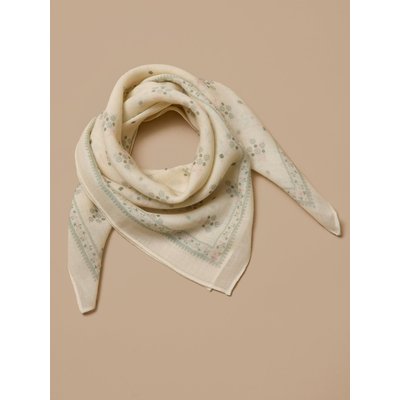 Foulard imprimé en laine CYRILLUS