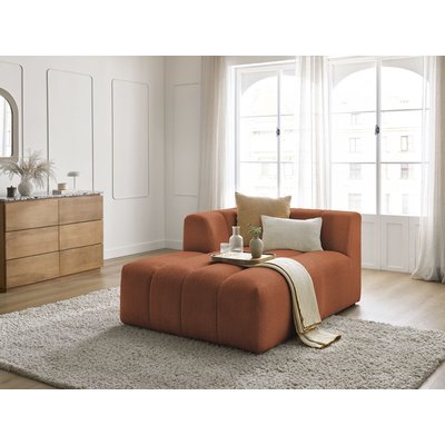 Méridienne pour canapé modulable 1 place(s) en tissu bouclette, ANNECY BOBOCHIC