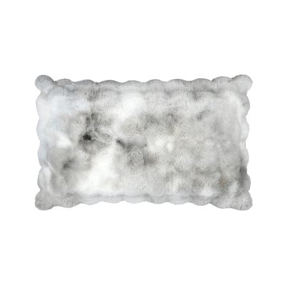Coussin rectangulaire déhoussable imitation fourrure LOVELY CASA