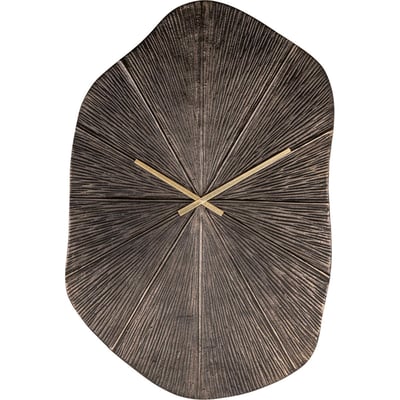 Horloge murale sculpturale en aluminium RECOLLECTION