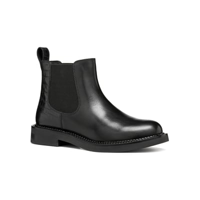 Bottines chelsea en cuir, SERILDA GEOX
