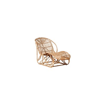 Chaise longue en rotin PENSAO CHEHOMA