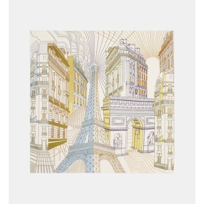 Carré de soie victoire plan paris GALERIES LAFAYETTE