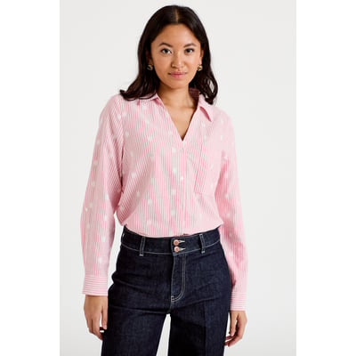 Chemise droite manches longues CACHE CACHE