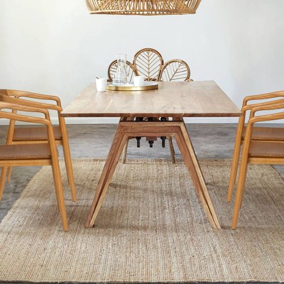Table à manger en bois d'acacia  NOA MADE IN MEUBLES 
