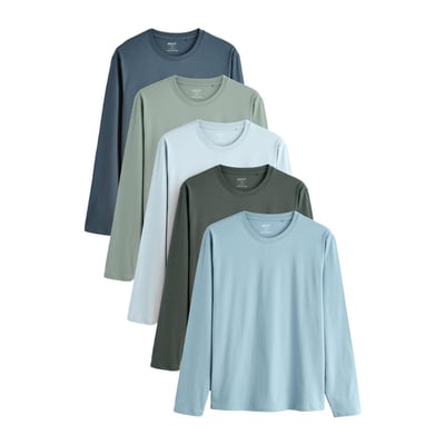T-shirt superposé à manches longues, lot de 5 NEXT