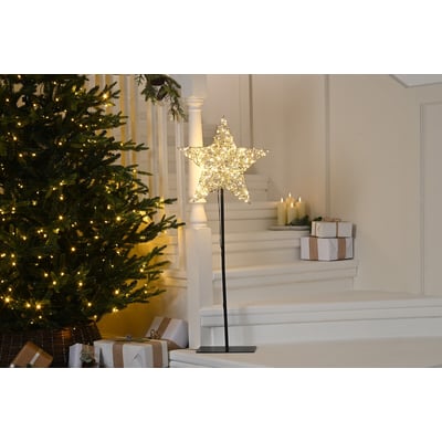 100cm Light Up Star on Stand SO'HOME