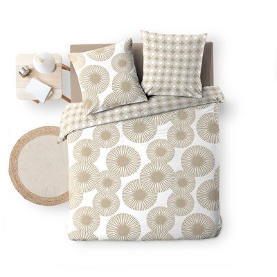 Housse de couette + 2 taies Collection Rosace Nabulla DOUCEUR D'INTÉRIEUR