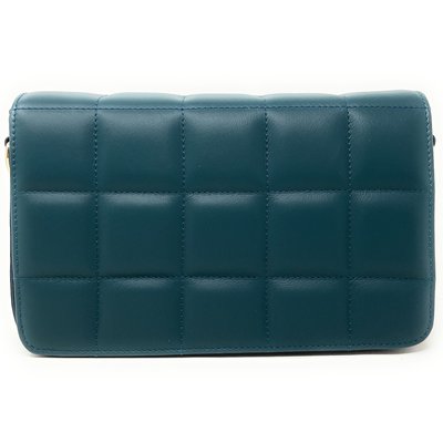 Sac bandoulière en cuir lisse matelassé TIME SQUARE OH MY BAG