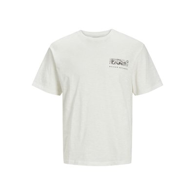 T-Shirt mit rundem Ausschnitt und Logo JACK & JONES
