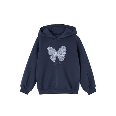 Sweat à capuche motif fantaisie VERTBAUDET